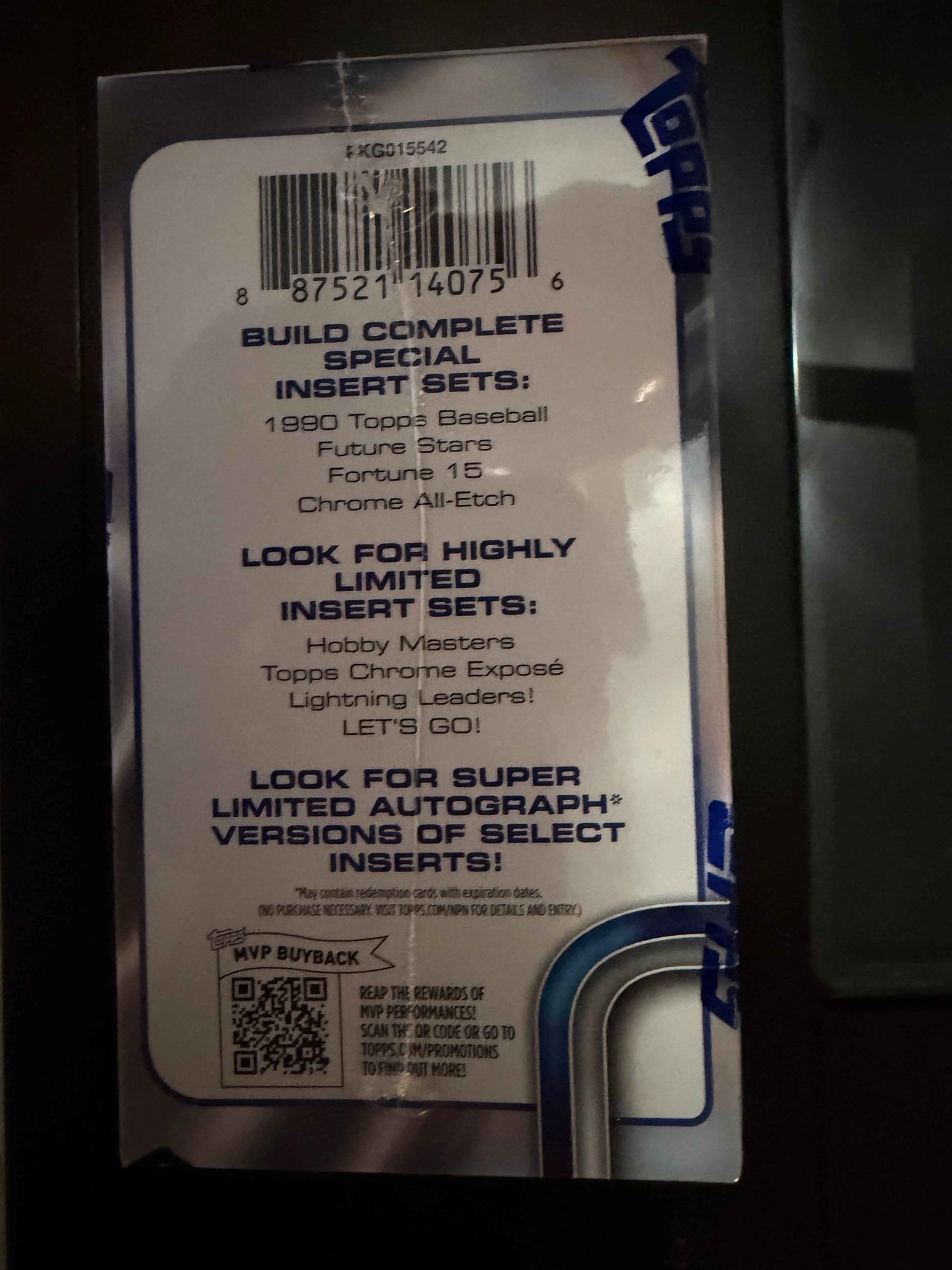 2025 Topps Chrome Baseball Factory Sealed Blaster Box