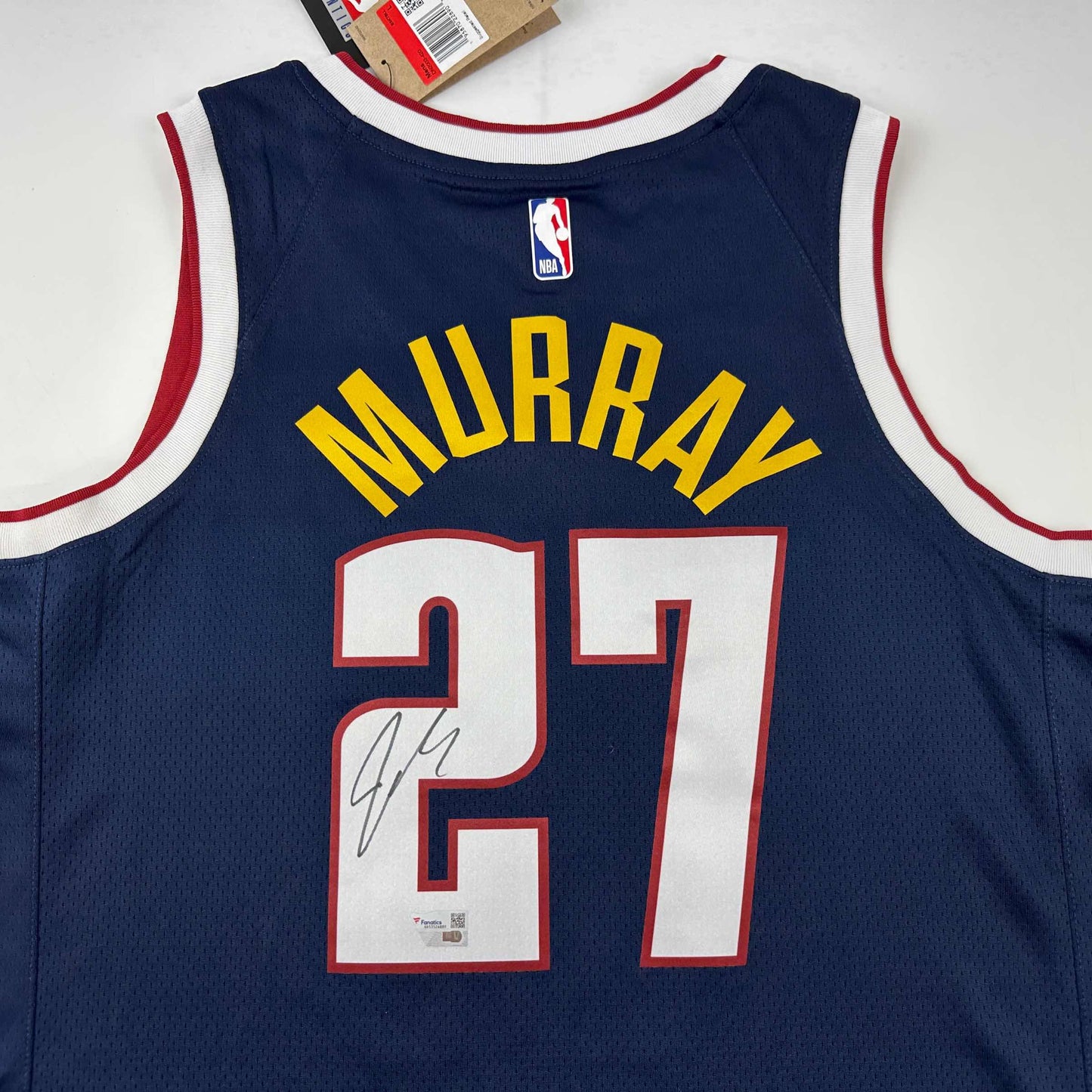 Autographed/Signed Jamal Murray Denver Nuggets Blue Authentic Swingman Basketball Jersey Fanatics COA - Sport Cards