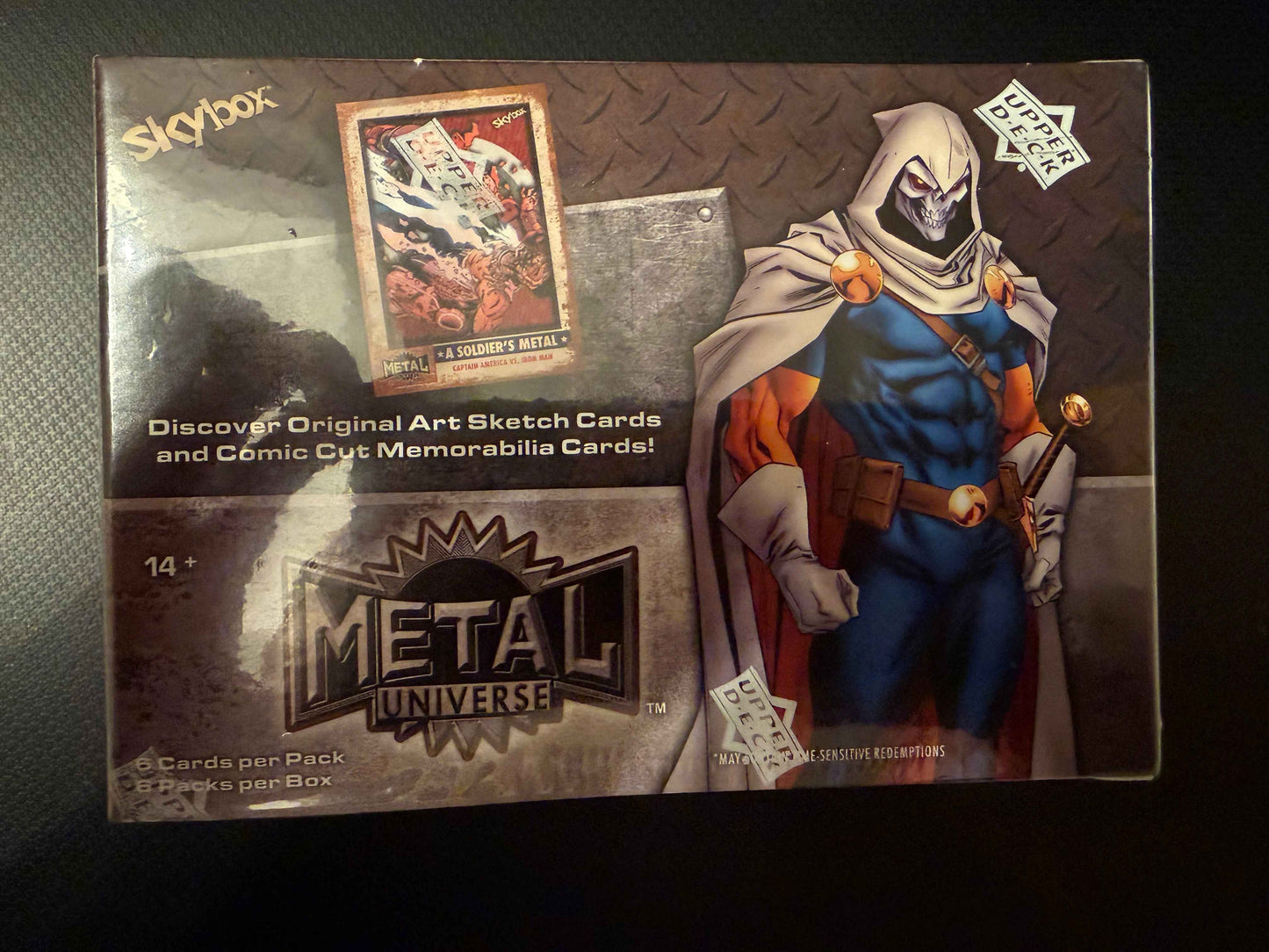 2024 Upper Deck Skybox Marvel Avengers Metal Universe Blaster Box New Sealed