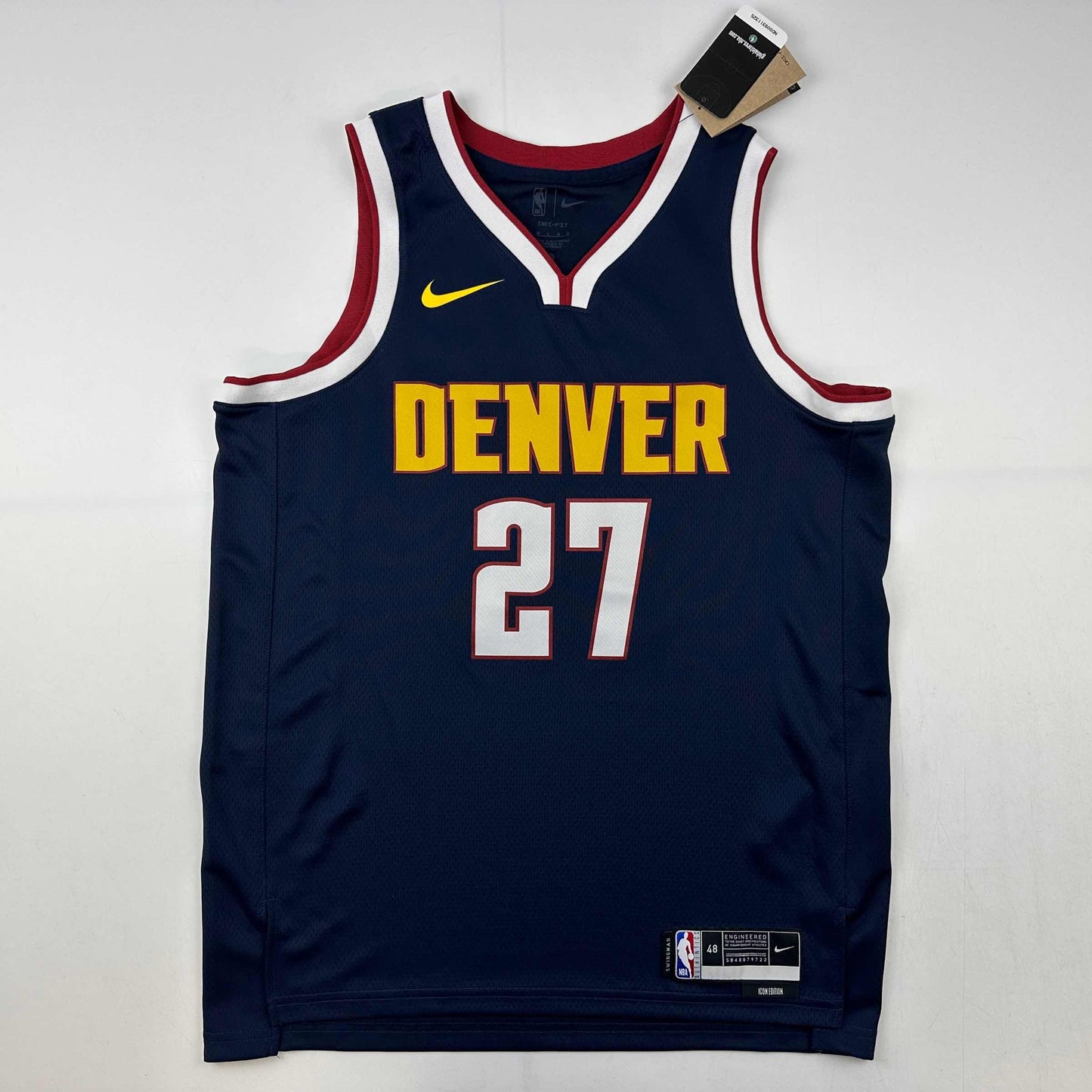 Autographed/Signed Jamal Murray Denver Nuggets Blue Authentic Swingman Basketball Jersey Fanatics COA - Sport Cards