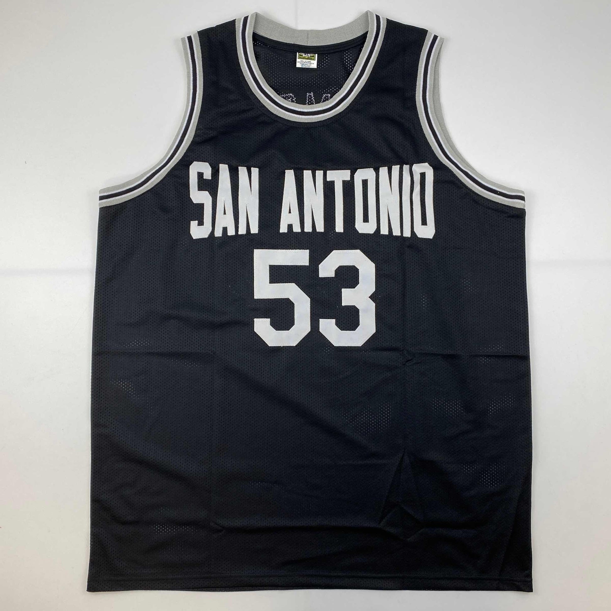 Autographed/Signed Artis Gilmore HOF 11 San Antonio Black Basketball Jersey JSA COA - Sport Cards