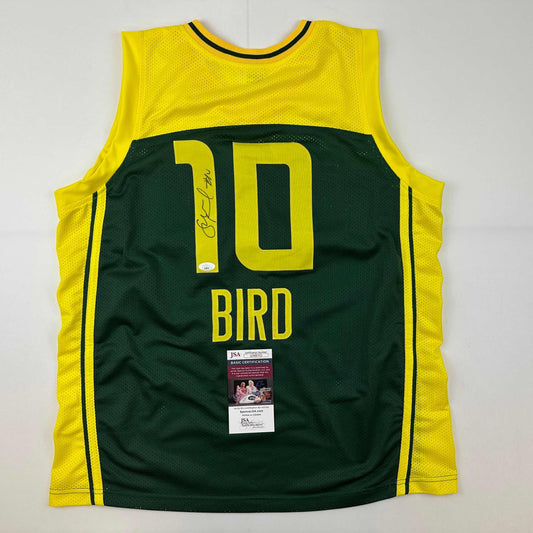 Autographed/Signed Sue Bird Seattle Green Basketball Jersey JSA COA - Sport Cards
