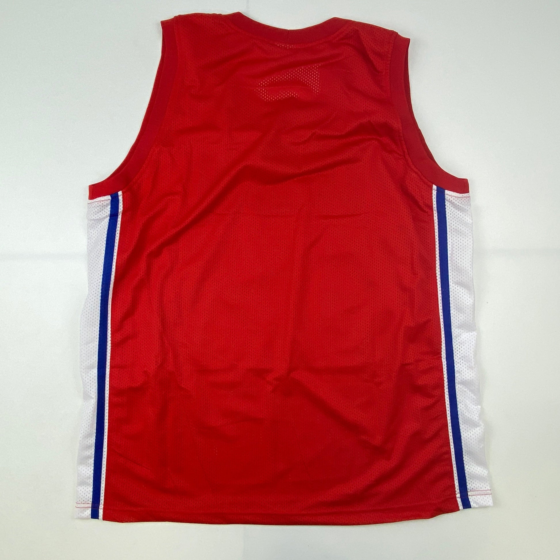 Autographed/Signed Carl Lewis Track Star United States USA Olympics Jersey JSA COA - Sport Cards