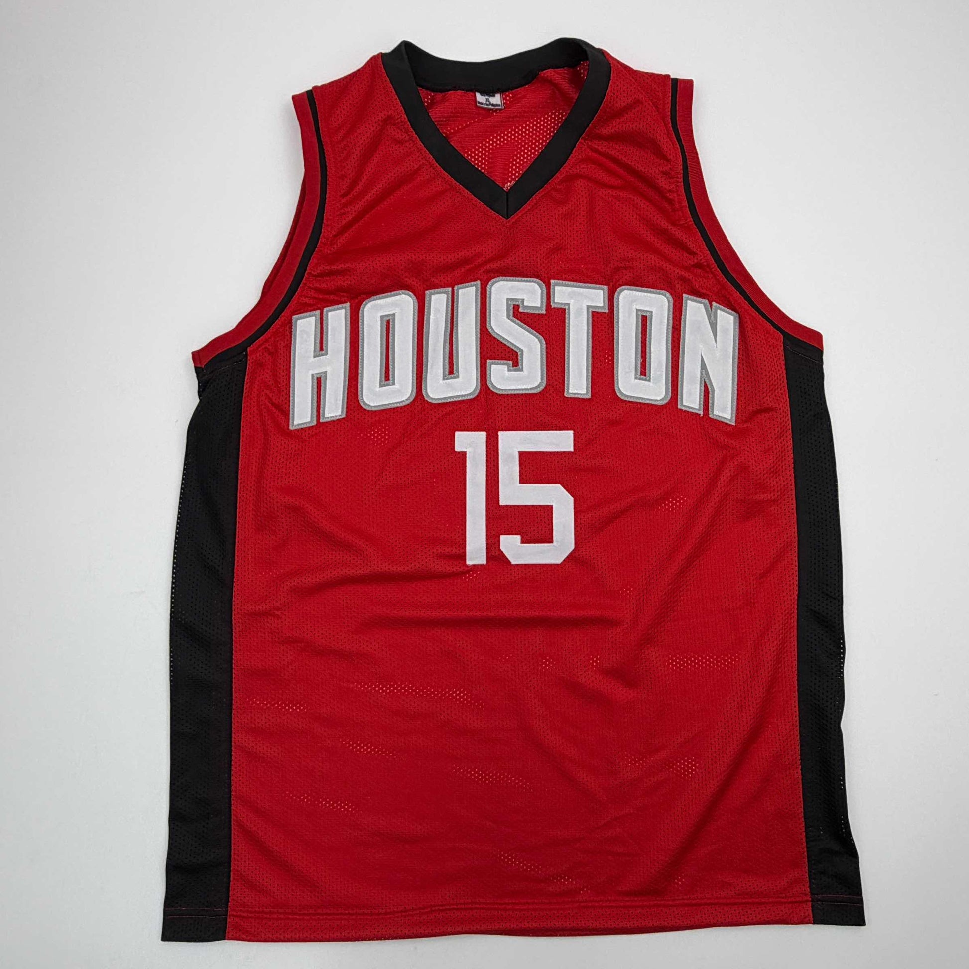 Autographed/Signed Reed Sheppard Houston Red Basketball Jersey Beckett BAS COA - Sport Cards