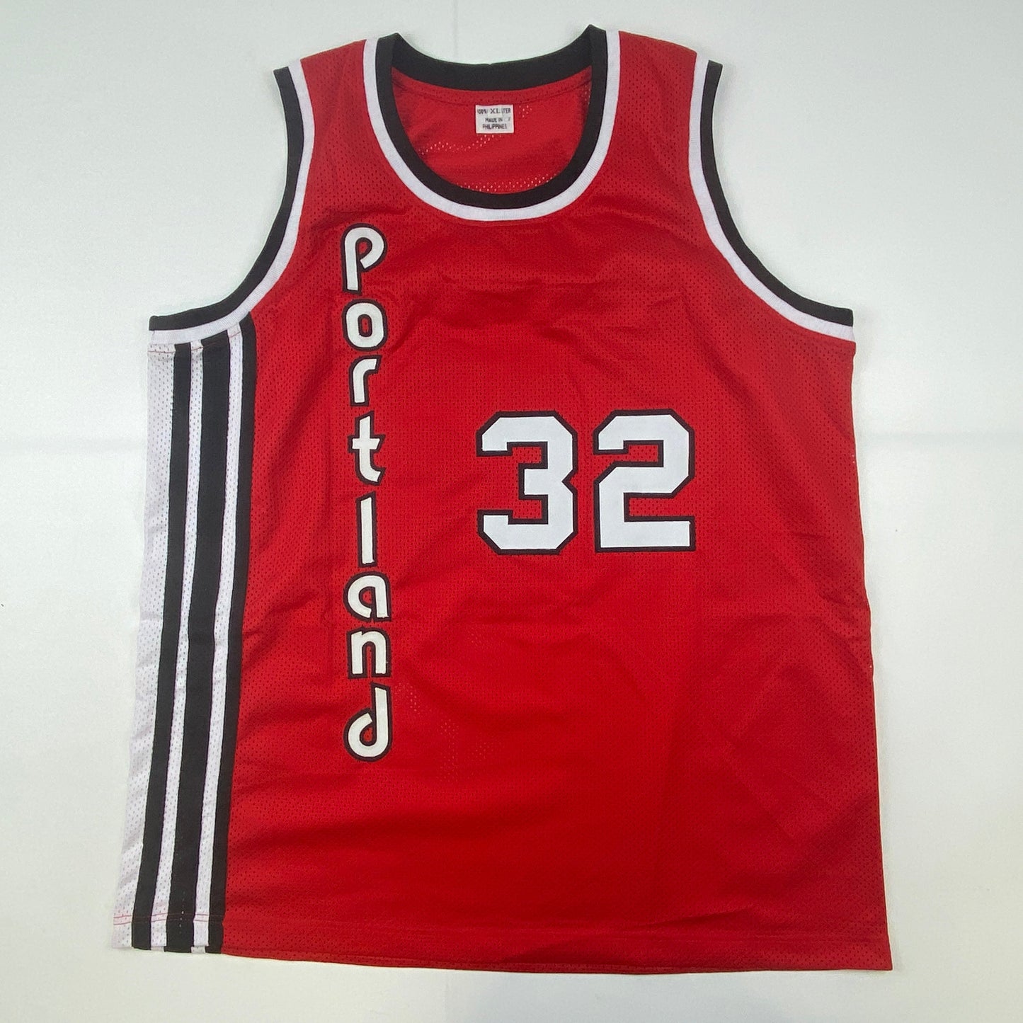 Autographed/Signed Bill Walton Portland Red Basketball Jersey JSA COA - Sport Cards