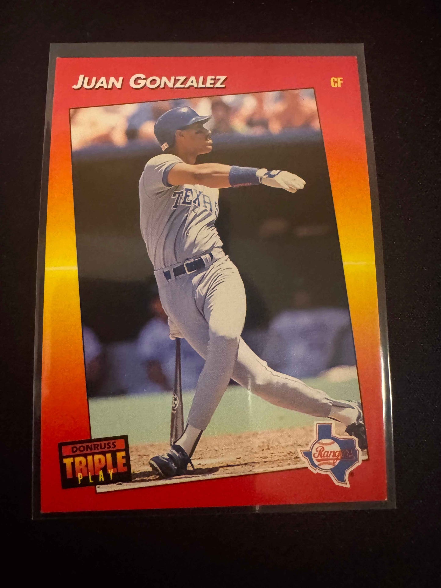 1992 Donruss Triple Play #112 Juan Gonzalez Card