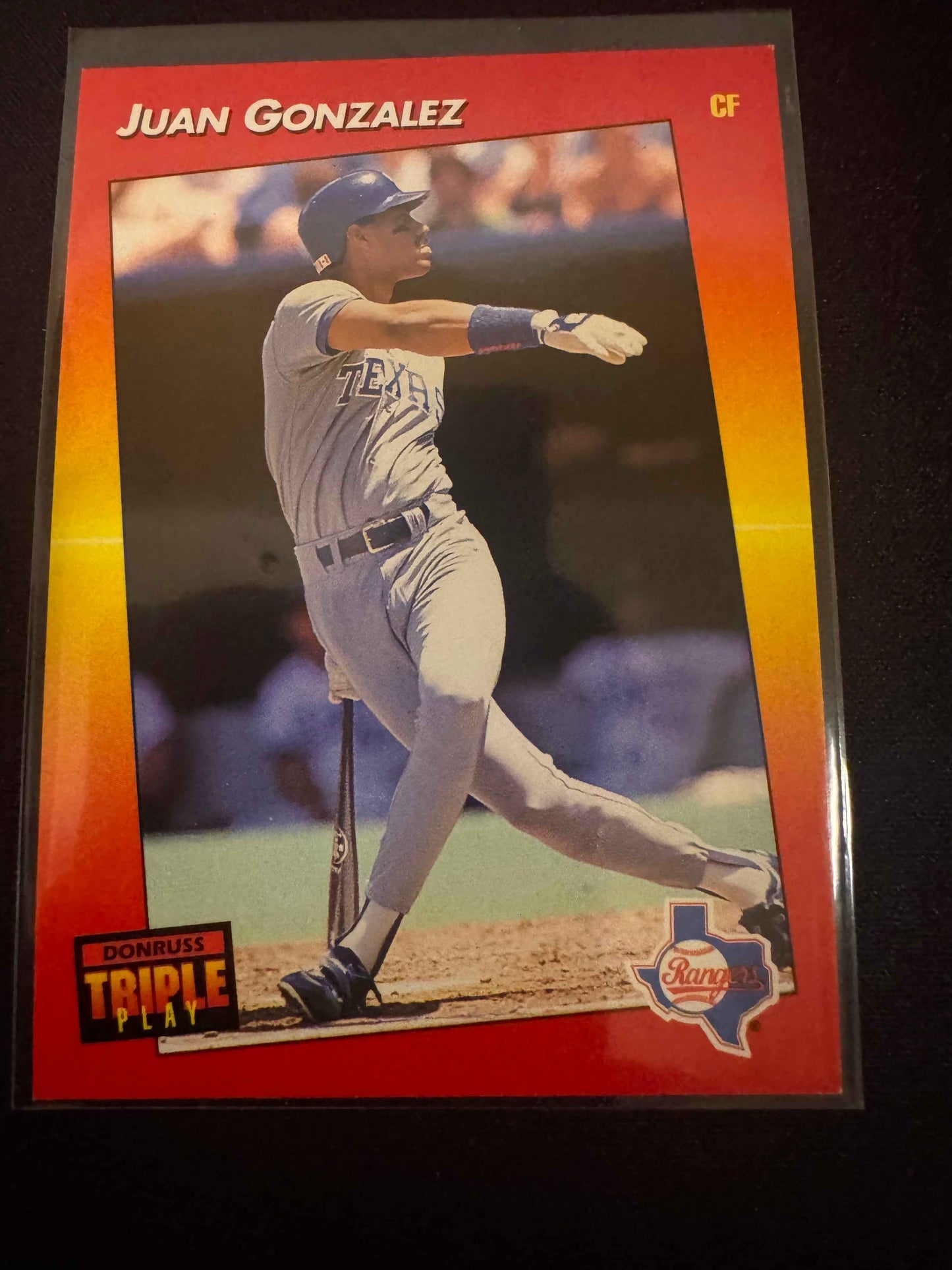 1992 Donruss Triple Play #112 Juan Gonzalez Card