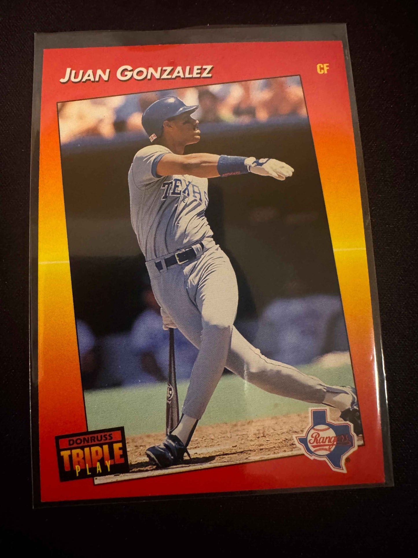 1992 Donruss Triple Play #112 Juan Gonzalez Card