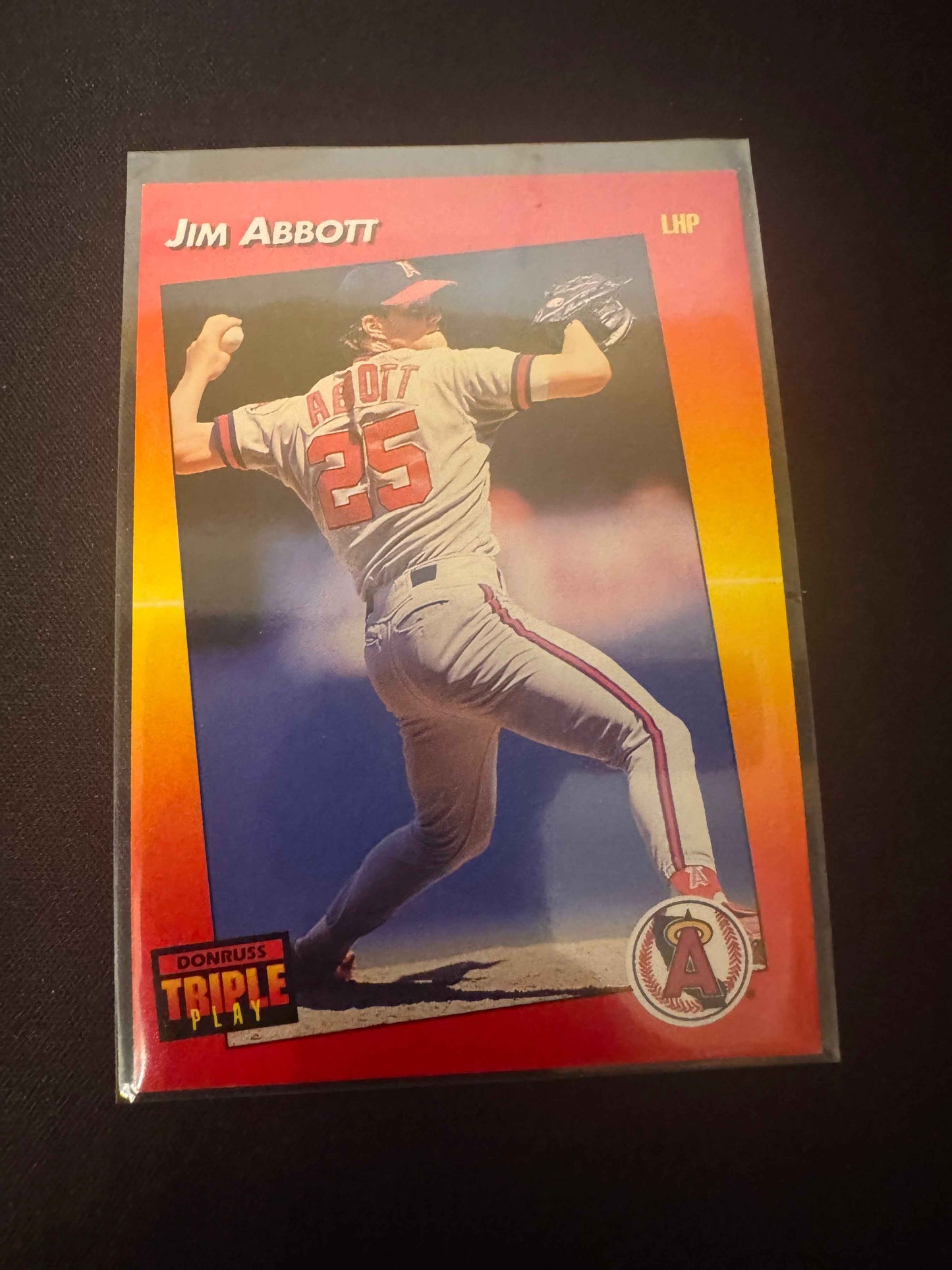 1992 Donruss Triple Play #204 Jim Abbott Card
