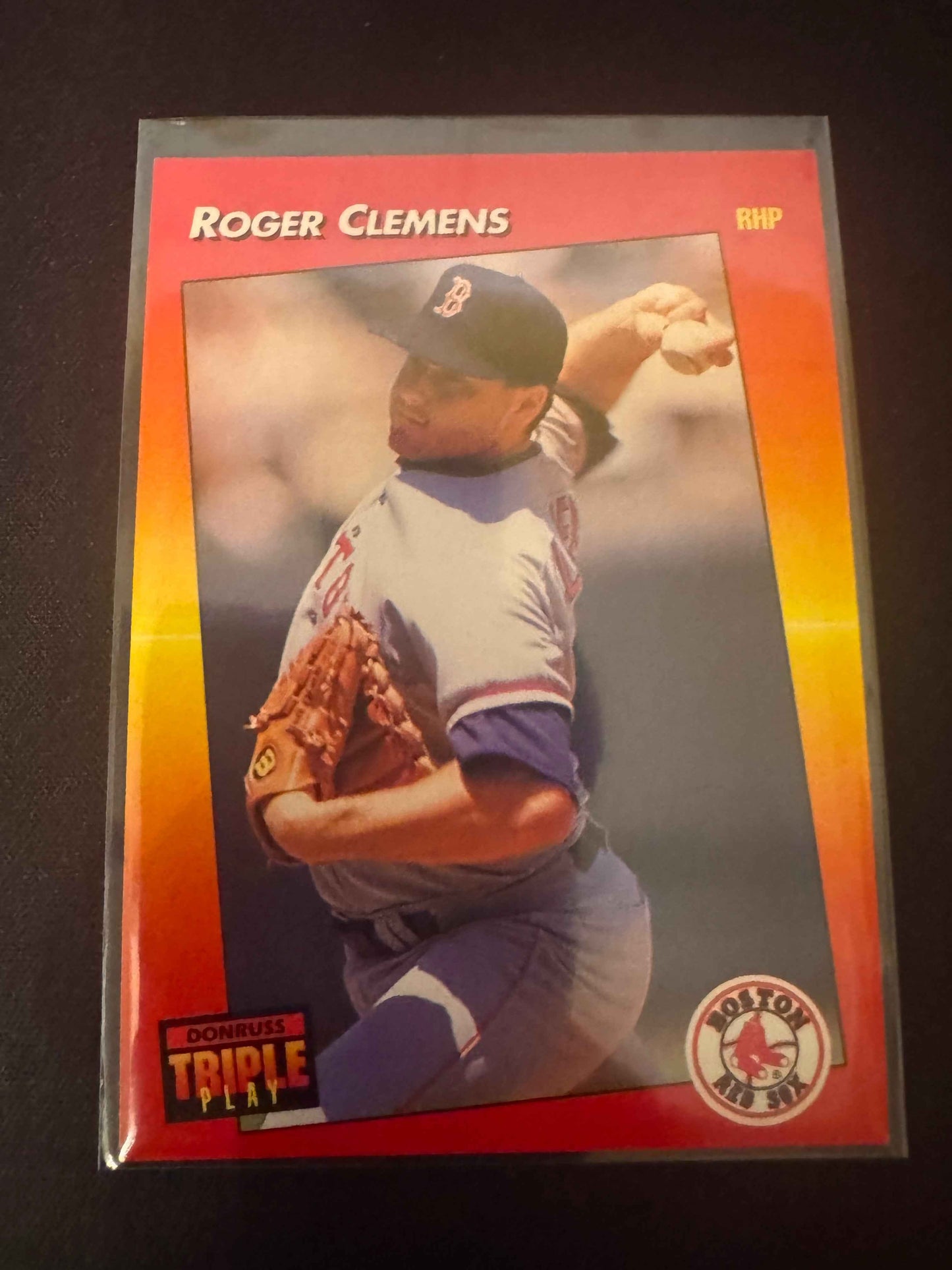 1992 Donruss Triple Play #216 Roger Clemens Card