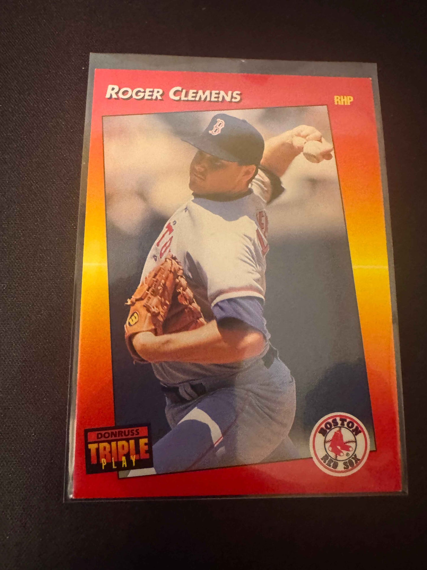 1992 Donruss Triple Play #216 Roger Clemens Card
