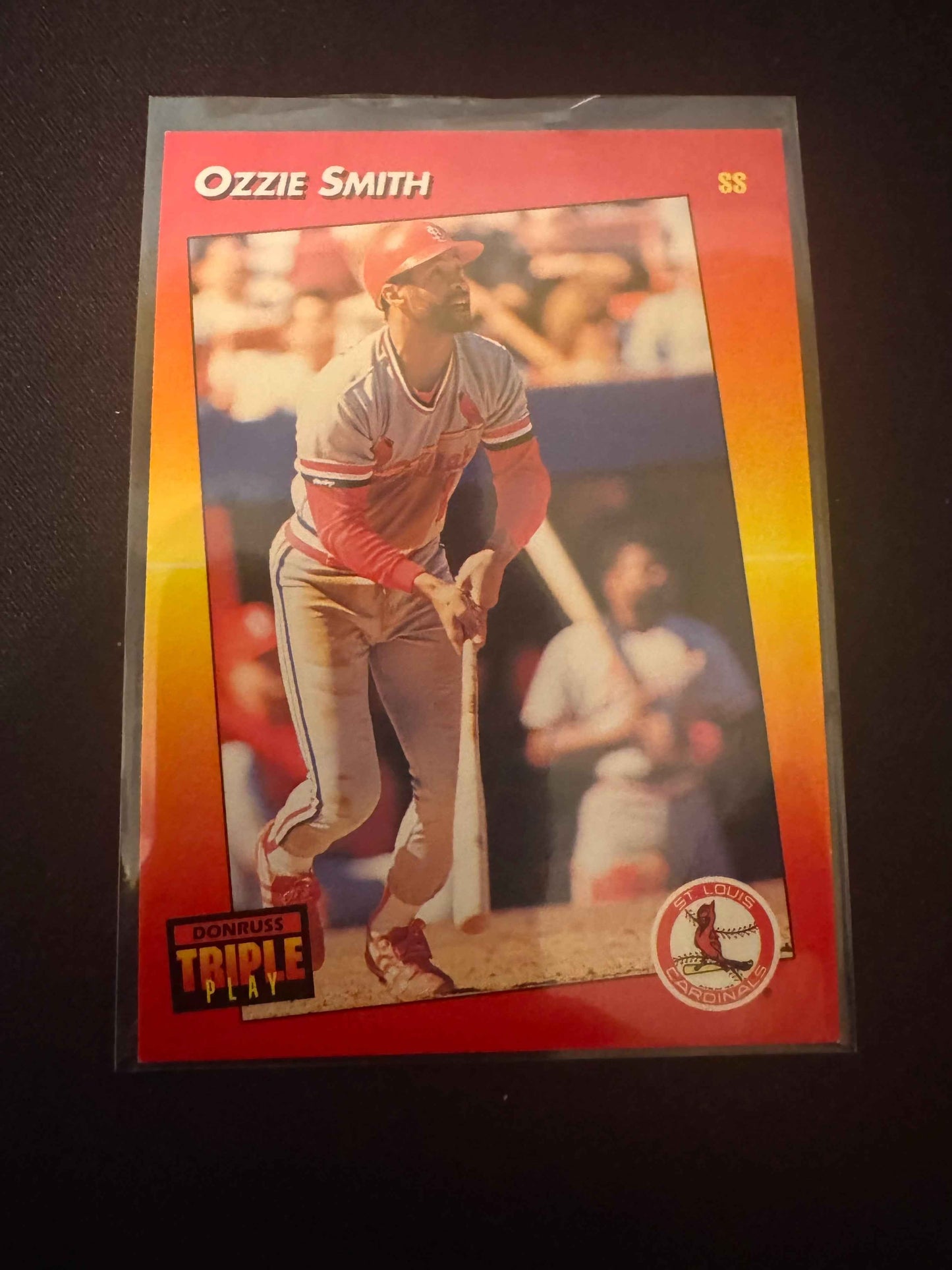 1992 Donruss Triple Play #244 Ozzie Smith Card