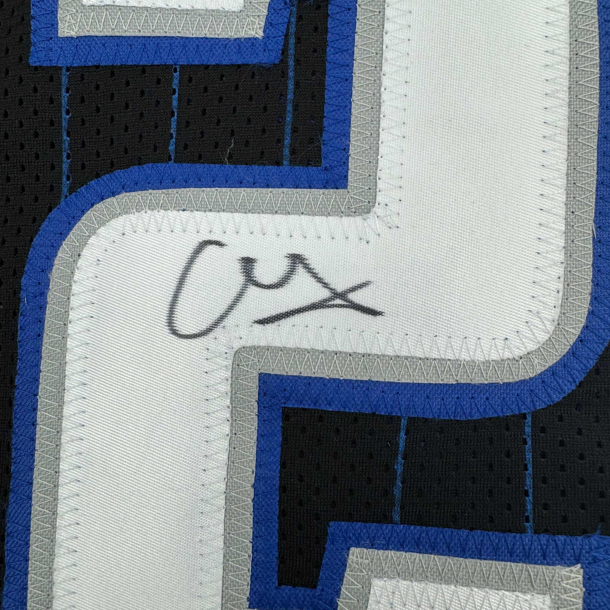 Autographed/Signed Franz Wagner Orlando Black Basketball Jersey Beckett BAS COA - Sport Cards