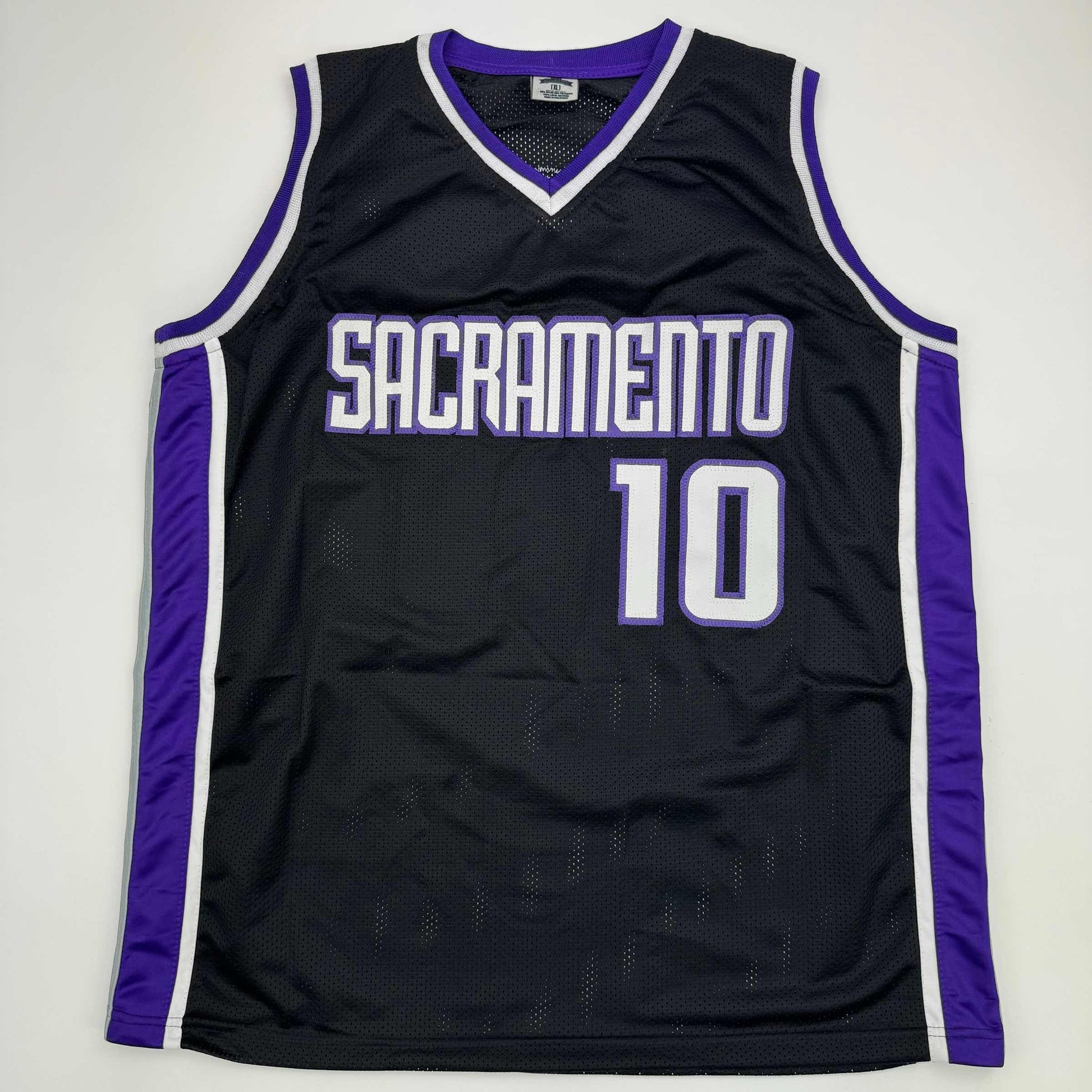 Autographed/Signed Domantas Sabonis Sacramento Black Basketball Jersey Beckett BAS COA - Sport Cards