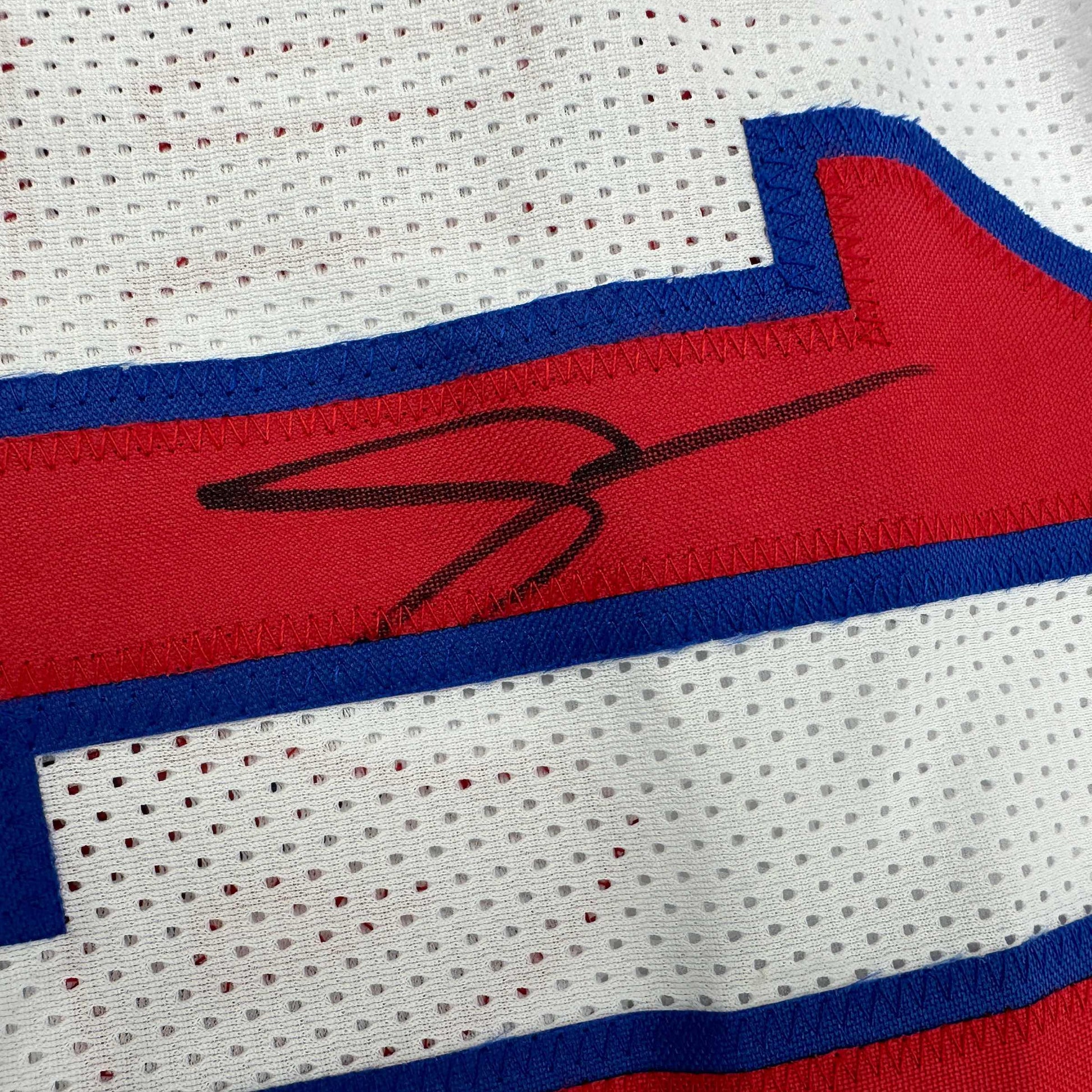 Autographed/Signed DeMar DeRozan Sacramento White Kansas City Retro Basketball Jersey Beckett BAS COA - Sport Cards