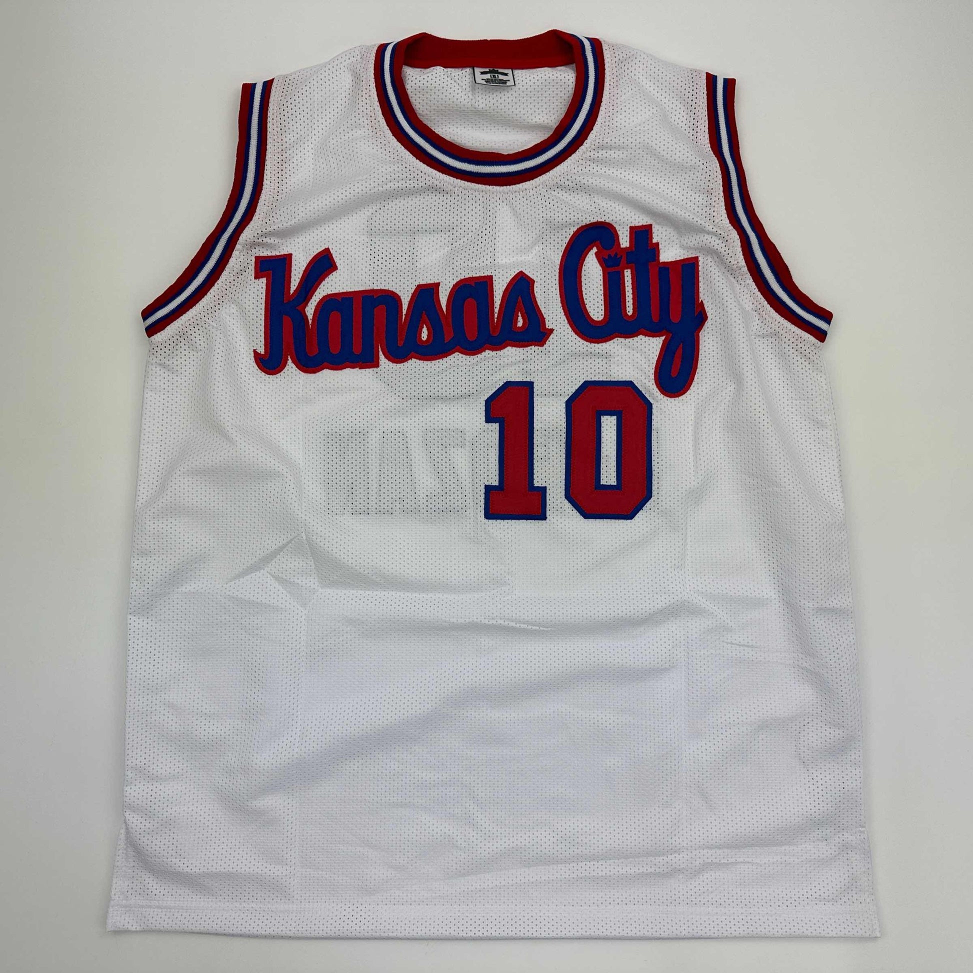 Autographed/Signed DeMar DeRozan Sacramento White Kansas City Retro Basketball Jersey Beckett BAS COA - Sport Cards