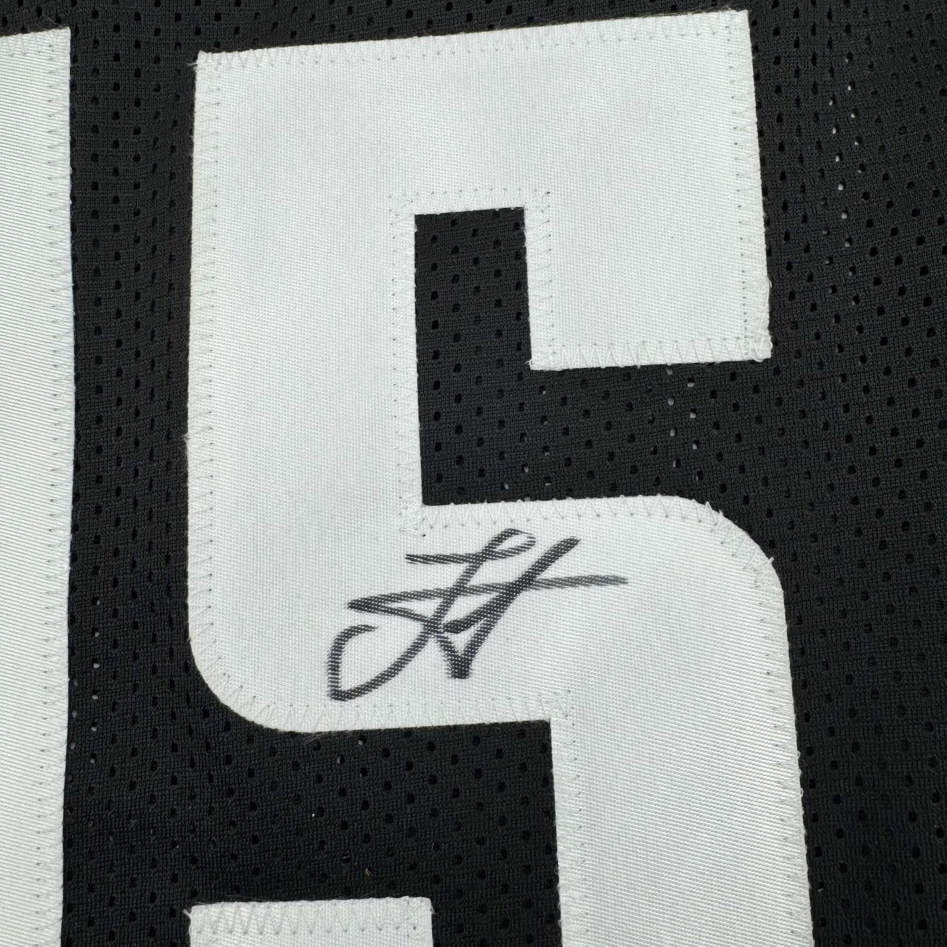 Autographed/Signed Nikola Jokic Denver Black 5280 City Edition Basketball Jersey JSA COA - Sport Cards
