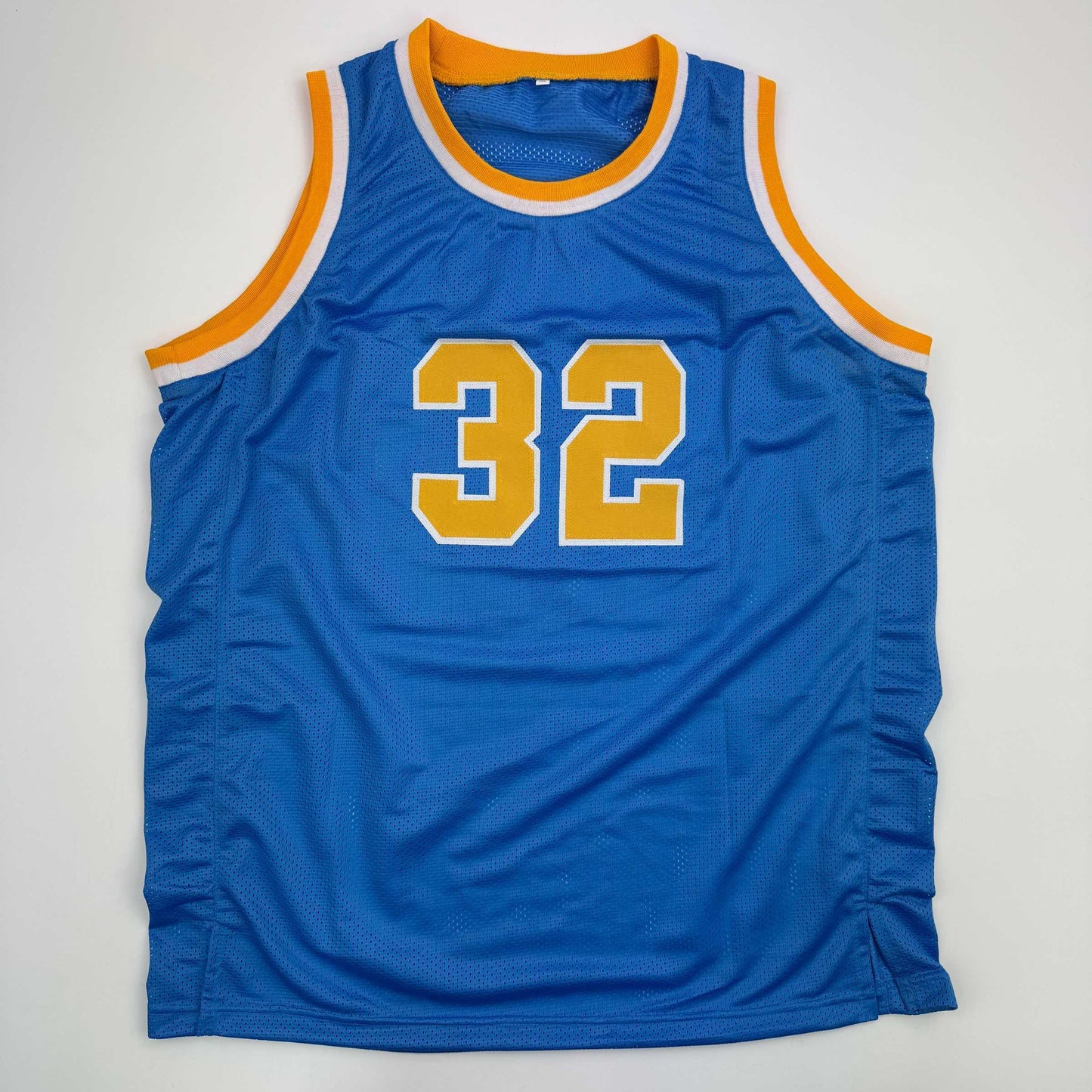 Autographed/Signed Bill Walton UCLA Blue College Basketball Jersey JSA COA - Sport Cards