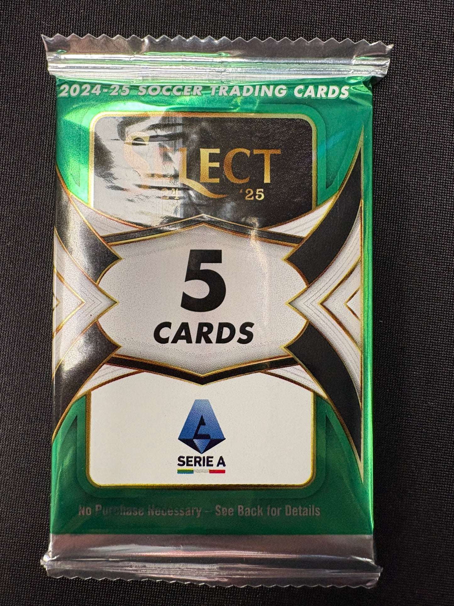 2024/25 Panini Select Serie A Soccer Hobby Single Pack