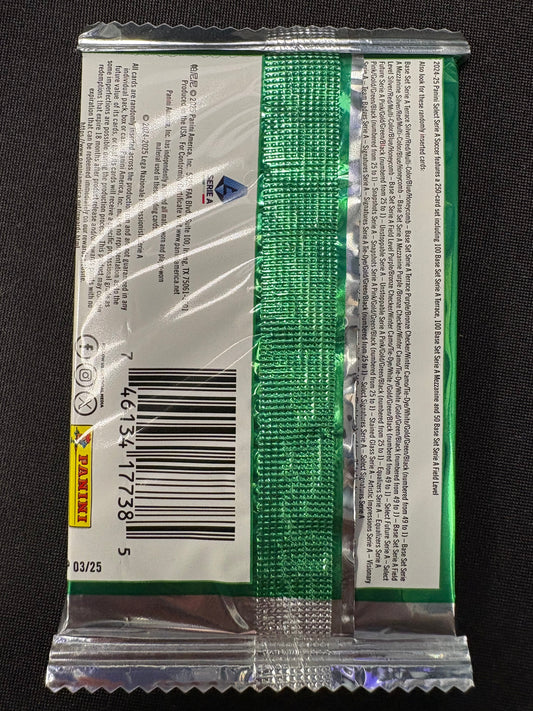 2024/25 Panini Select Serie A Soccer Hobby Single Pack