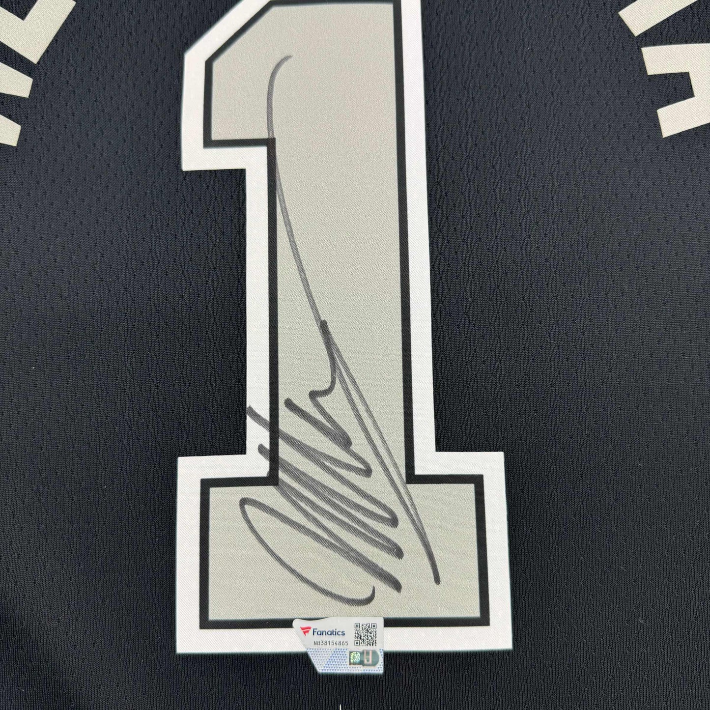 Autographed/Signed Victor Wembanyama San Antonio Spurs Black Authentic Swingman Statement Edition Basketball Jersey Fanatics COA - Sport Cards