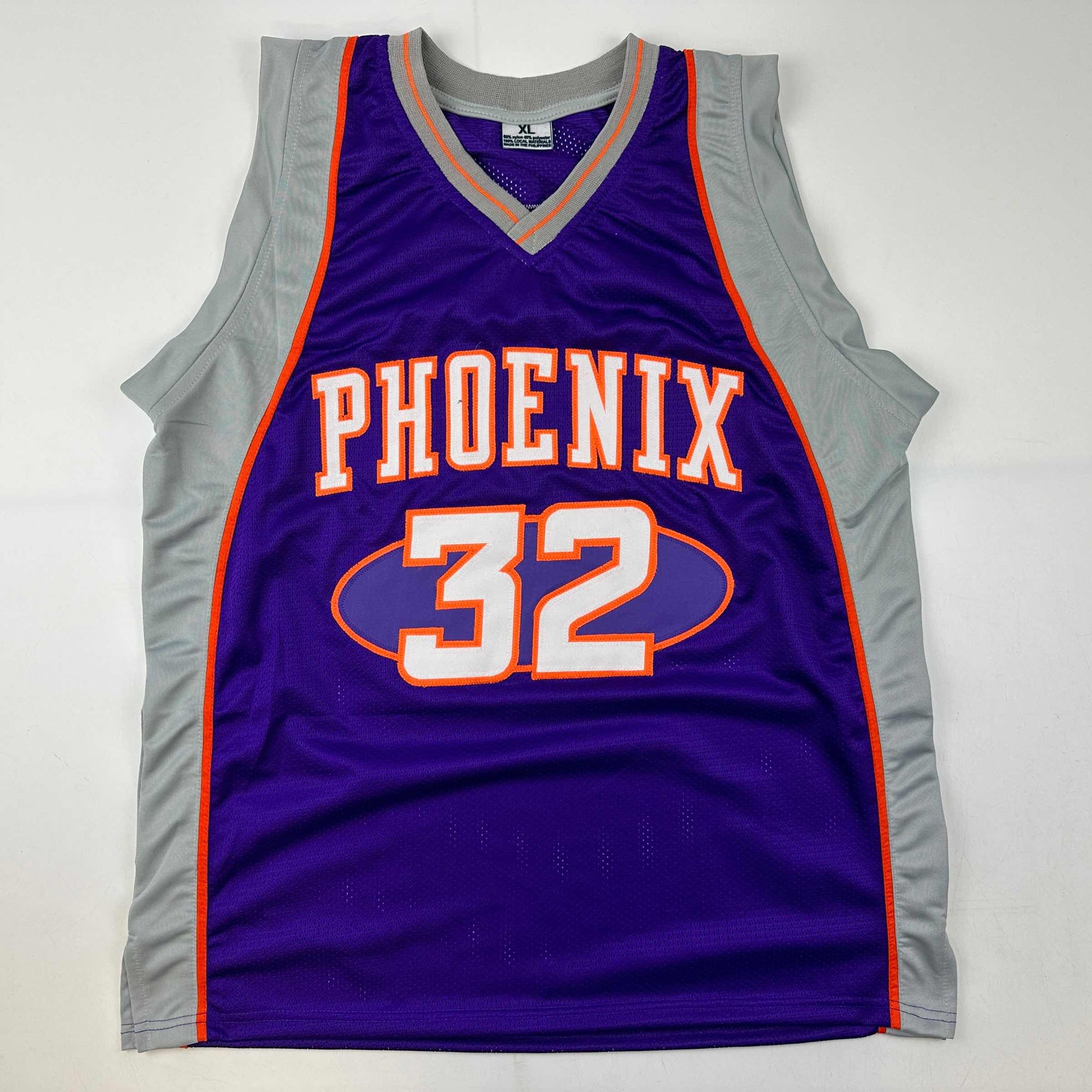 Autographed/Signed Jason Kidd Phoenix Purple Basketball Jersey Beckett BAS COA - Sport Cards