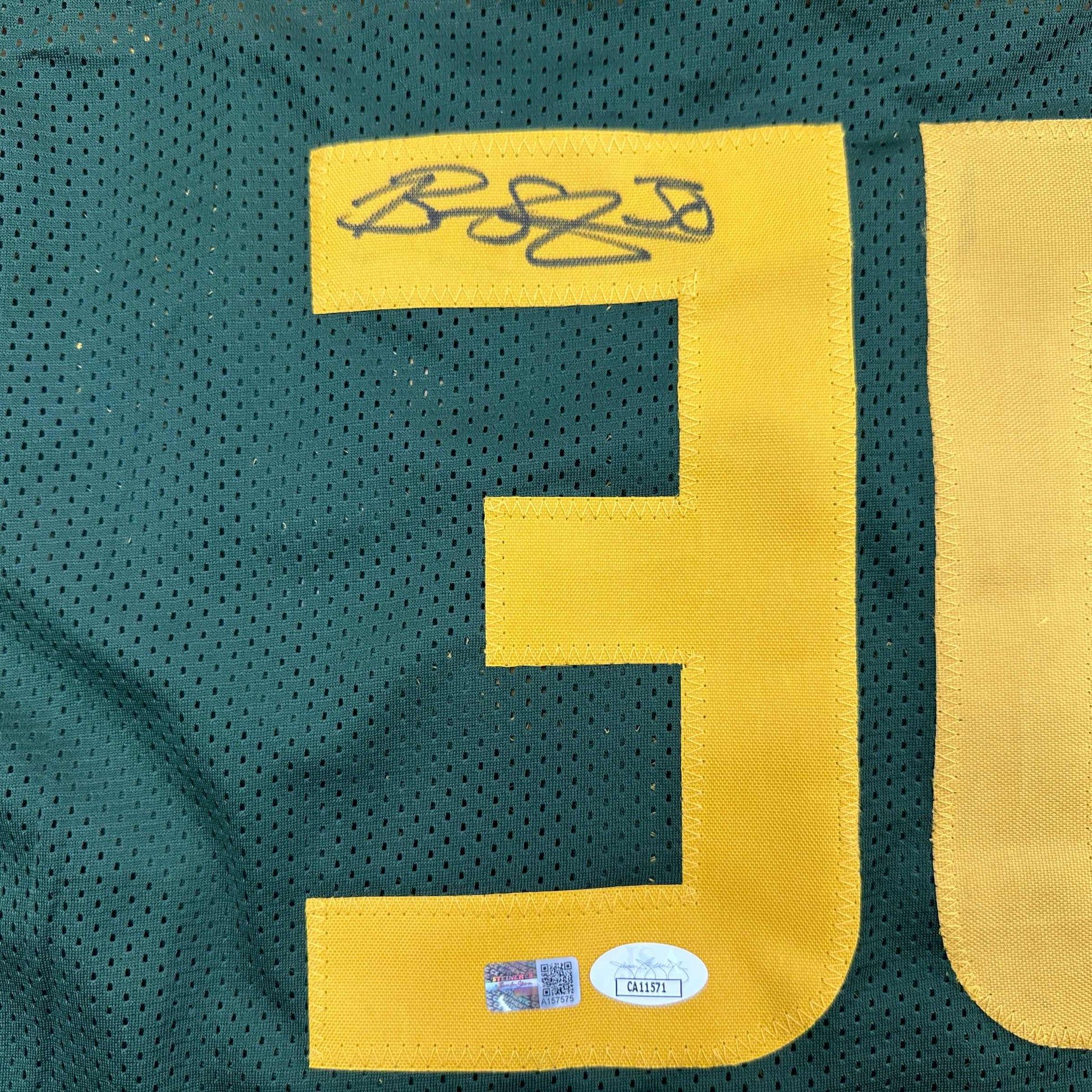 Autographed/Signed Breanna Stewart Seattle Green Basketball Jersey JSA COA - Sport Cards
