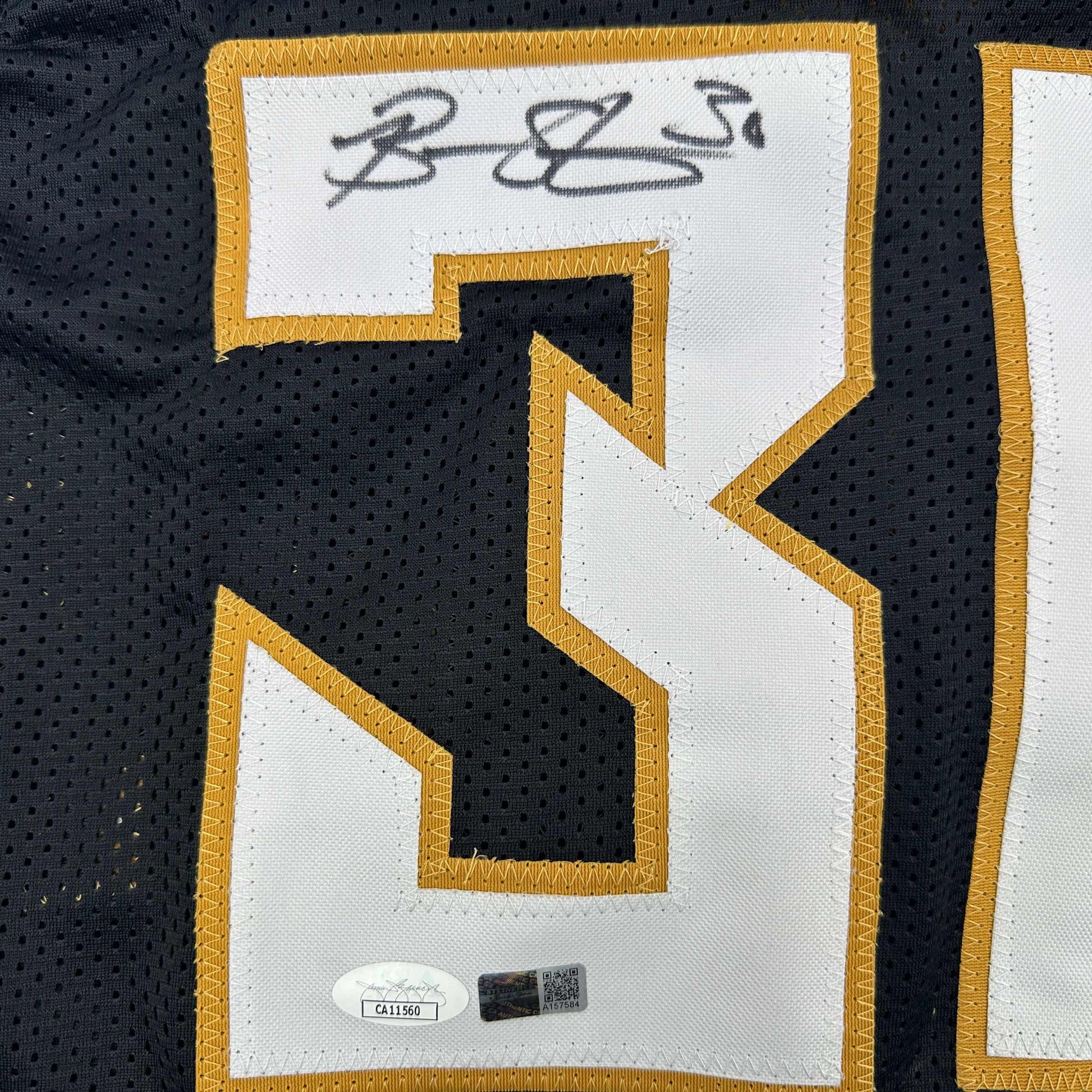 Autographed/Signed Breanna Stewart New York Black Basketball Jersey JSA COA - Sport Cards