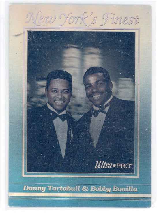 1992 Rembrandt Ultra-Pro Promos #P20 Danny Tartabull Bobby Bonilla Hologram Card.