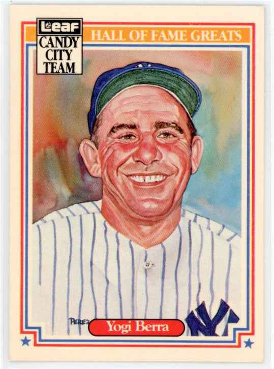 1987 Leaf #H2 Yogi Berra Card