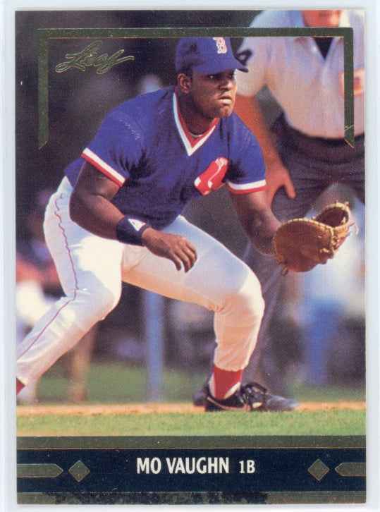 1991 Leaf Gold Rookies #BC7 Mo Vaughn Card