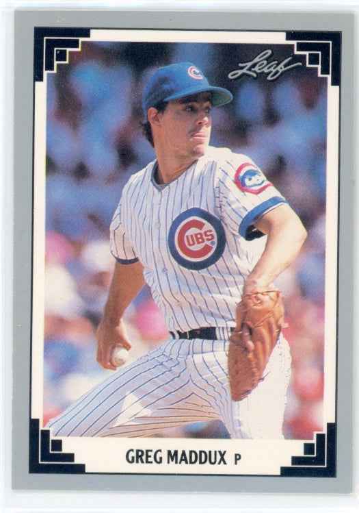 1991 Leaf #127 Greg Maddux Card