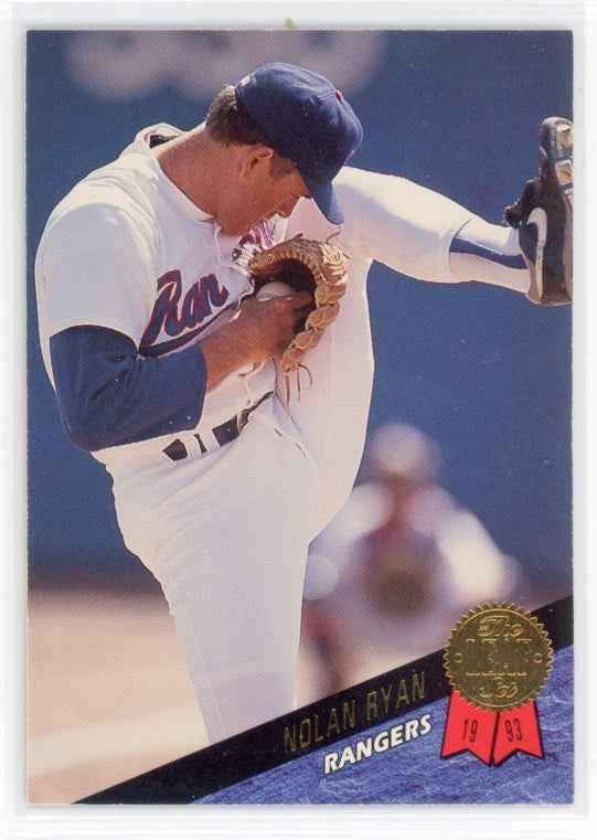 1993 The Leaf Set #115 Nolan Ryan Card