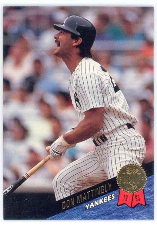 1993 The Leaf Set #237 Don Mattingly Card
