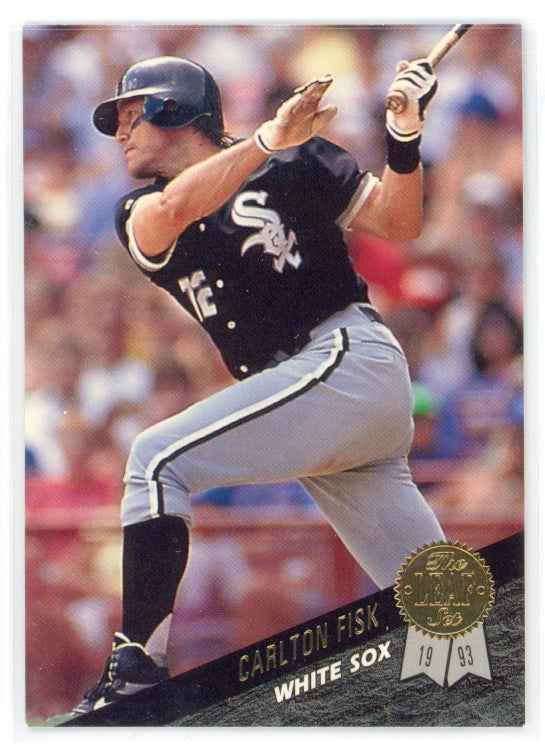1993 The Leaf Set #284 Carlton Fisk Card