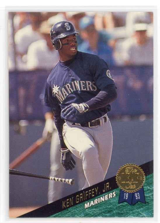 1993 The Leaf Set #319 Ken Griffey Jr Card