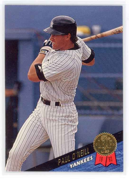 1993 The Leaf Set #379 Paul O'Neill Baseball Card for Collectors