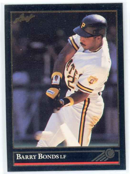 1992 Leaf Black Gold #275 Barry Bonds Card