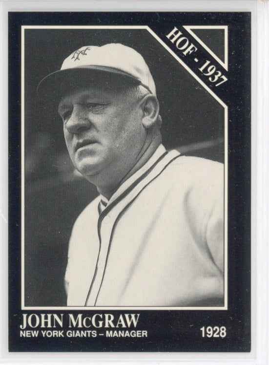 1991 Conlon TSN #65 John McGraw HOF Card