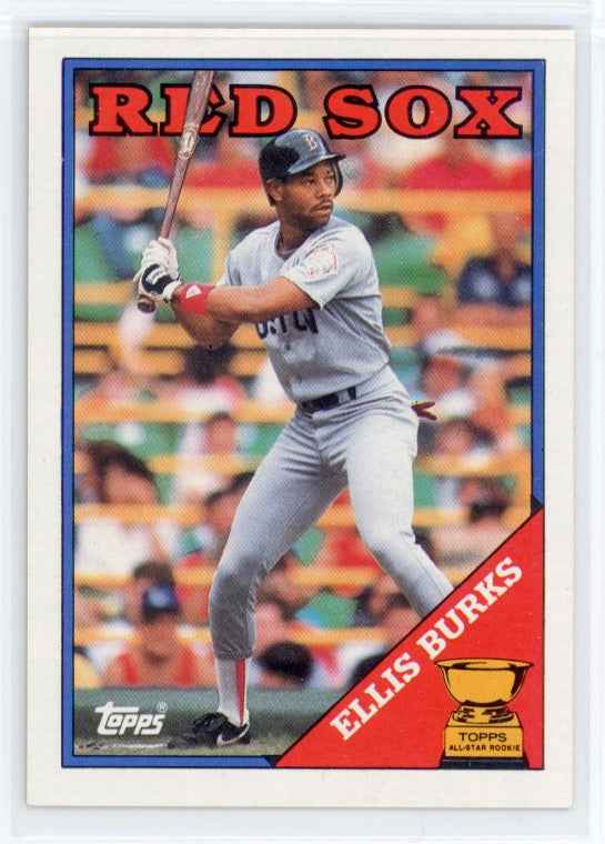 1988 Topps #269 Ellis Burks RC Card