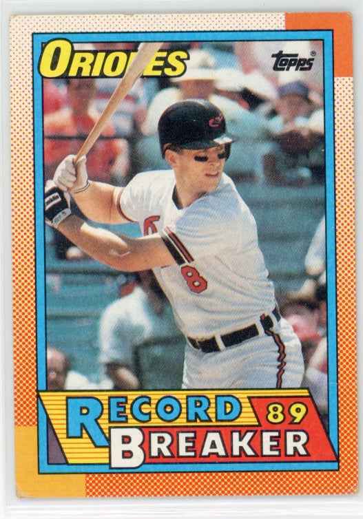 1990 Topps #8 Cal Ripken, Jr Card