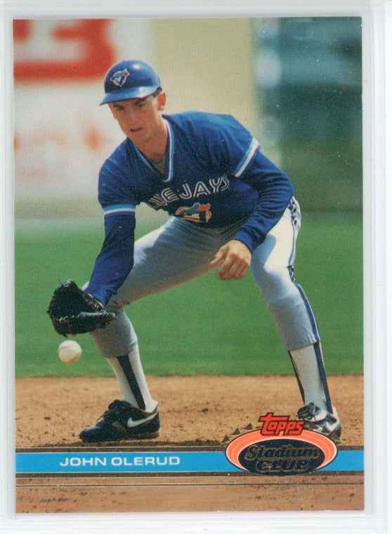 1991 Topps Stadium Club #482 John Olerud Card