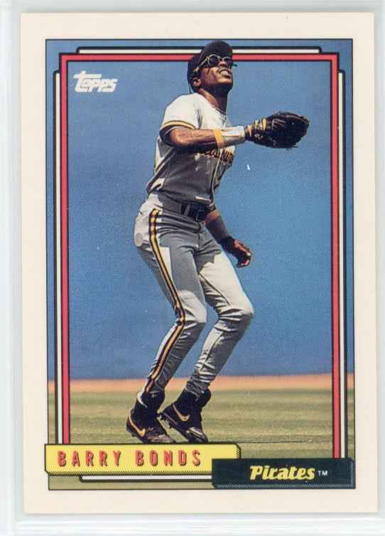 1992 Topps #380 Barry Bonds Card