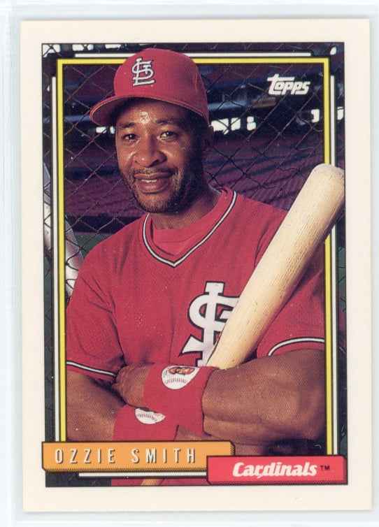 1992 Topps #760 Ozzie Smith Card