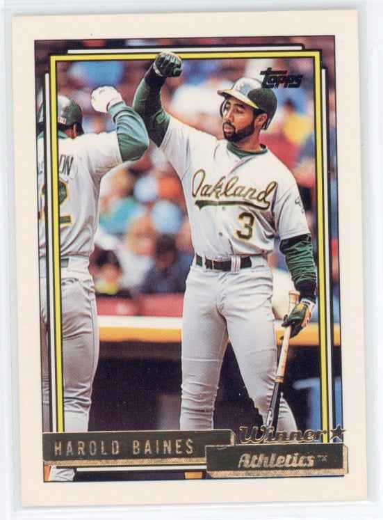 1992 Topps Gold #635 Harold Baines Card