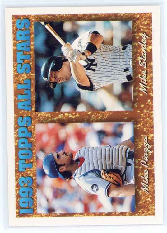 1994 Topps #391 Mike Stanley Mike Piazza Card