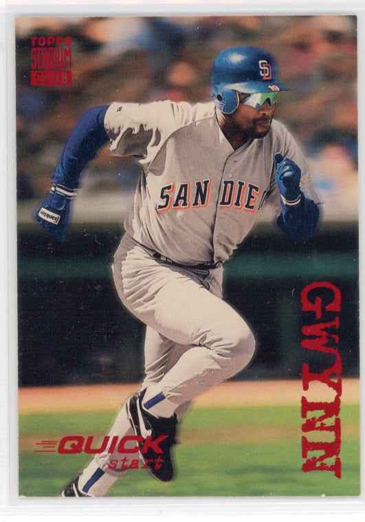 1994 Topps Stadium Club Quick Start #537 Tony Gwynn Card