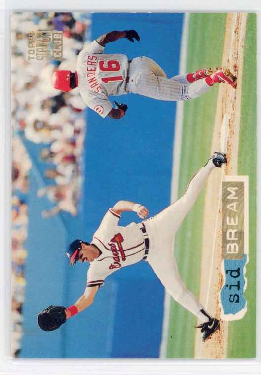 1994 Topps Stadium Club Golden Rainbow #79 Sid Bream Card