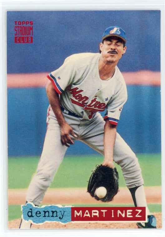 1994 Topps Stadium Club #187 Denny Martinez Card