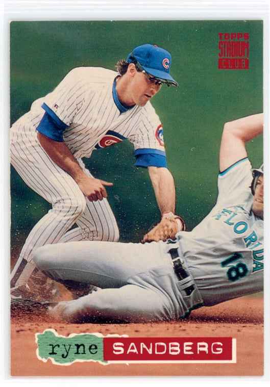 1994 Topps Stadium Club #397 Ryne Sandberg Card